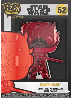 Funko Pop! Pin: Star Wars - Darth Maul (Neon) (Chance of Special Chase Edition)