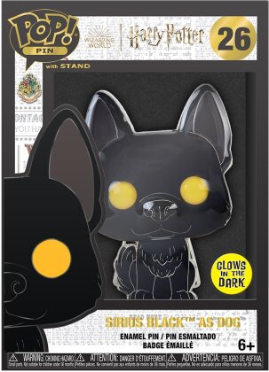 Funko Pop! Pin: Harry Potter and the Prisoner of Azkaban 20th Anniversary - Sirius Black as Dog (Glow in the Dark) (Chance of Special Chase Edition)