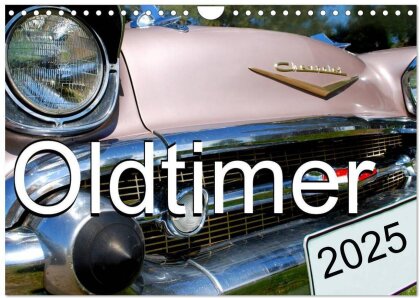 Oldtimer (Wandkalender 2025 DIN A4 quer) - CALVENDO Monatskalender