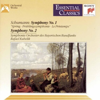 Robert Schumann (1810-1856), Rafael Kubelík & Symphonie Orchester des Bayerischen Rundfunk - Symphonies 1 & 2 (Essential Classics)