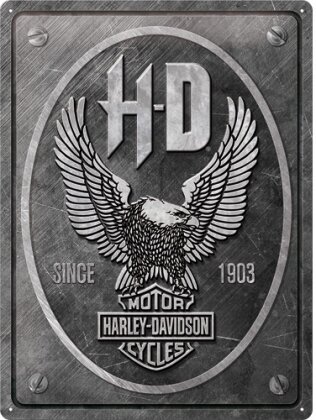 Harley Davidson Eagle 30x40cm Blechschild