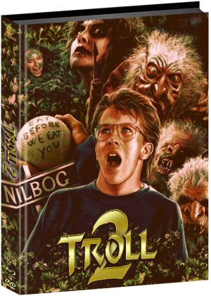 Troll 2 (1990) (Wattiert, Cover A, Limited Edition, Mediabook, Blu-ray + DVD)