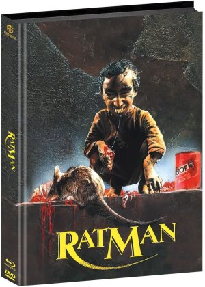 RatMan (1988) (Cover B, Édition Limitée, Mediabook, Blu-ray + DVD)
