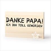 Dekoschild Danke Papa