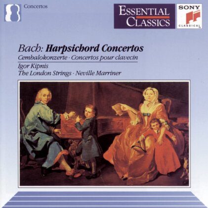 Johann Sebastian Bach (1685-1750), Sir Neville Marriner, Igor Kipnis & The London Strings - Harpsichord Concertos
