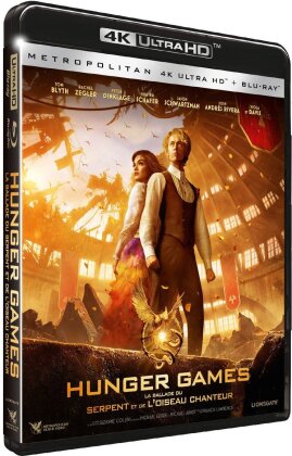 Hunger Games: La ballade du serpent et de l'oiseau chanteur (2023) (4K Ultra HD + Blu-ray)
