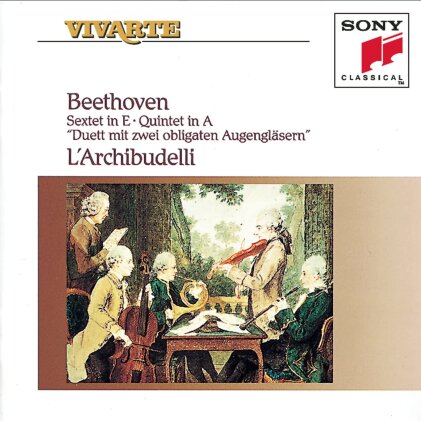 L'Archibudelli & Ludwig van Beethoven (1770-1827) - Sextet In E / Quintet In A (Vivarte)