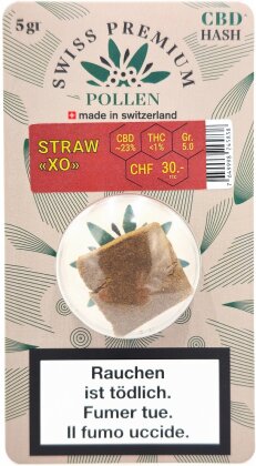 Swiss Premium Pollen Indoor Straw XO 5g
