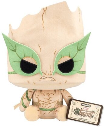 Funko Pop Plush - Pop Plush Marvel We Are Groot Wolverine 7In