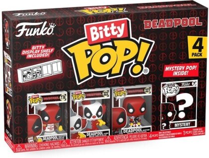 Bitty Pop Deadpool - Funko Bitty Pop Deadpool Bbq Master 4 Pack