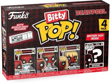 Bitty Pop Deadpool - Funko Bitty Pop Deadpool Sleepover 4 Pack