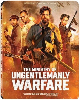 The Ministry of Ungentlemanly Warfare (2024) (4K Ultra HD + Blu-ray)