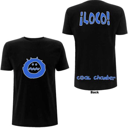 Coal Chamber Unisex T-Shirt - Loco (Back Print)