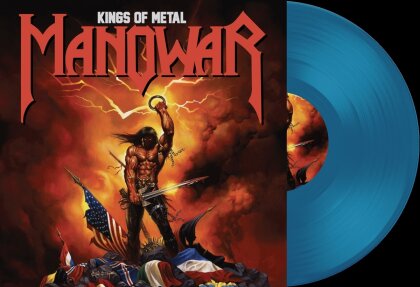 Manowar - Kings Of Metal (2024 Reissue, Listenable Records, Blue Vinyl, LP)