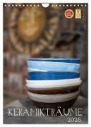 Keramikträume (Wandkalender 2025 DIN A4 hoch) - CALVENDO Monatskalender