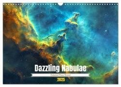 Dazzling Nebulae (Wall Calendar 2025 DIN A3 landscape) - CALVENDO 12 Month Wall Calendar