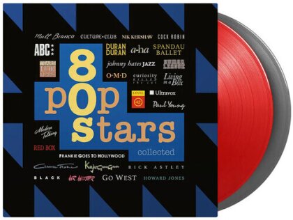 80s Pop Stars Collected (Music On Vinyl, Red/Silver Vinyl, 2 LPs)