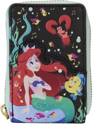 Loungefly: Disney - The Little Mermaid 35th Anniversary - Life is the Bubbles Accordion Wallet
