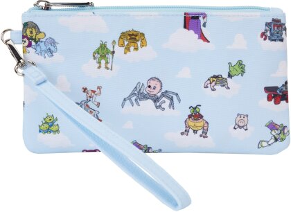 Loungefly: Disney - Toy Story - Movie AOP Collab Nylon Wristlet Wallet