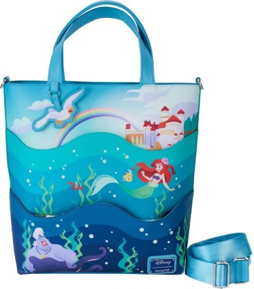 Loungefly: Disney - The Little Mermaid 35th Anniversary - Life is Bubbles PU Tote Bag