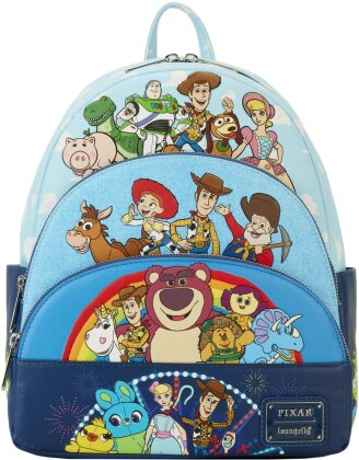Loungefly: Disney - Toy Story - Movie Collab Triple Pocket Mini Backpack
