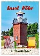 Insel Föhr - Urlaubsplaner (Wandkalender 2025 DIN A3 hoch), CALVENDO Monatskalender