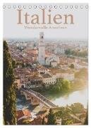 Italien - Wundervolle Ansichten (Tischkalender 2025 DIN A5 hoch), CALVENDO Monatskalender