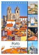 Porto - ein Traumreiseziel (Tischkalender 2025 DIN A5 hoch), CALVENDO Monatskalender