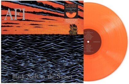 A.F.I. - Black Sails In The Sunset (2024 Reissue, Craft Recordings, Anniversary Edition, Limited Edition, Orange Vinyl, LP)