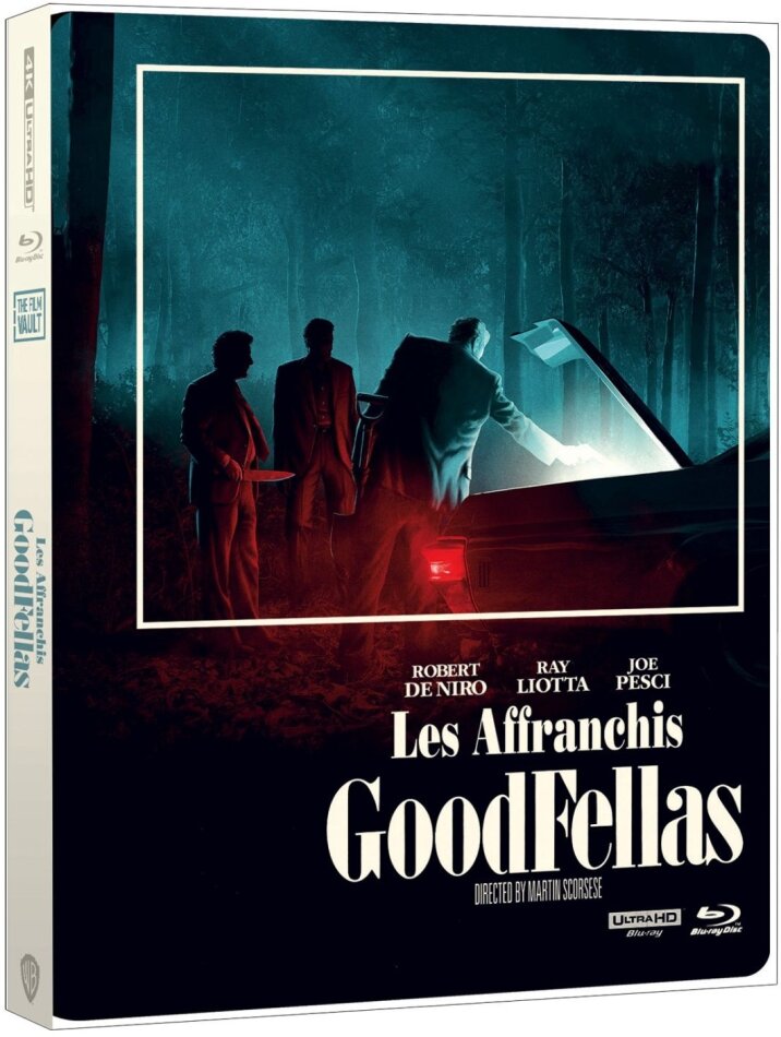 Les affranchis - GoodFellas (1990) (The Film Vault, Limited Edition, Steelbook, 4K Ultra HD + Blu-ray)