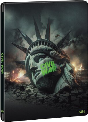 Civil War (2024) (Édition Limitée, Steelbook, 4K Ultra HD + Blu-ray)
