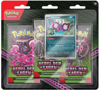 Pokemon Cards KP06.5 3-er Pack Blister 6-er Display 6-er Pack deutsch