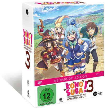 KonoSuba 3 - Staffel 3 - Vol. 1 (+ Sammelschuber, Limited Edition, Mediabook)