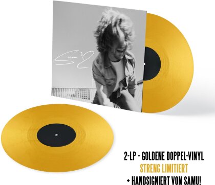Samu Haber (Sunrise Avenue) - Me Free My Way (Signed, Limited Edition, Gold Vinyl, 2 LPs)
