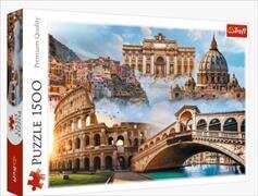 Puzzle 1500 - Besondere Plätze, Italien
