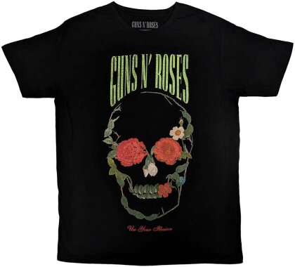 Guns N' Roses Unisex T-Shirt - Rose Skull