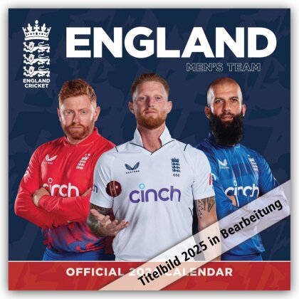 Cricket England 2025 - Wandkalender