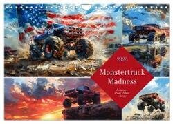 Monstertruck Madness (Wall Calendar 2025 DIN A4 landscape) - CALVENDO 12 Month Wall Calendar