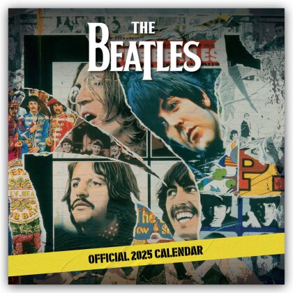 The Beatles - Die Beatles 2025 - Wandkalender