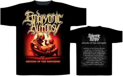 Embryonic Autopsy - Origins Of The Deformed T-Shirt