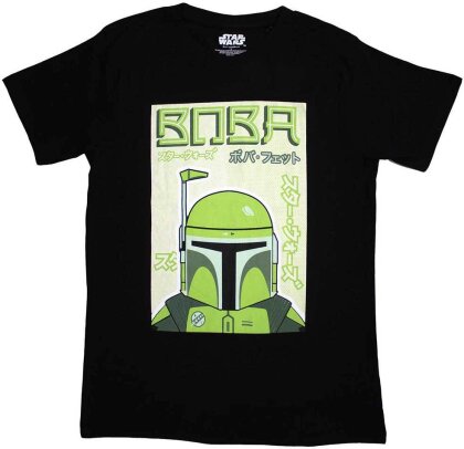 Star Wars Unisex T-Shirt - Boba Japanese