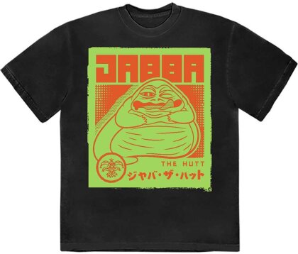 Star Wars - Jabba Japanese (Black) T-Shirt