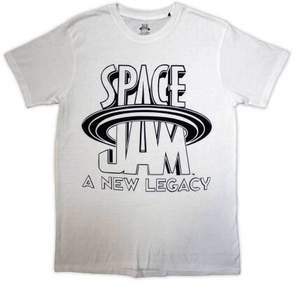 Space Jam Unisex T-Shirt - Space Jam 2 B&W Logo