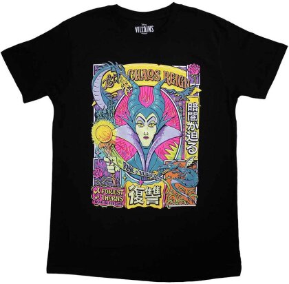 Maleficent Unisex T-Shirt - Sleeping Beauty Let Chaos Reign