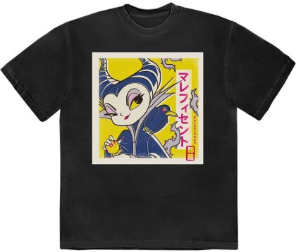 Maleficent - Sleeping Beauty Maleficent Japanese (Black) T-Shir