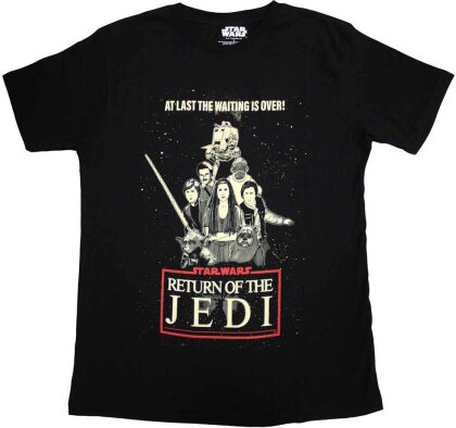 Star Wars Unisex T-Shirt - Return Of The Jedi Waiting Is Over