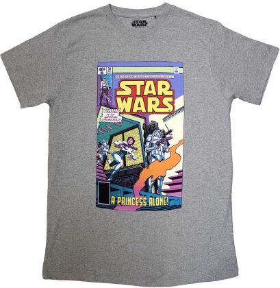 Star Wars Unisex T-Shirt - A Princess Alone Comic Cover