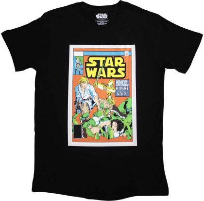 Star Wars Unisex T-Shirt - Luke & Leia Comic Cover