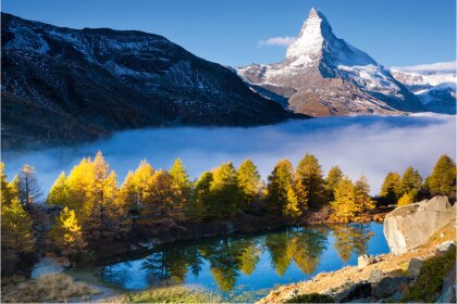 Puzzle Grindjisee Matterhorn - Beautiful Switzerland, 1000