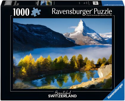 Puzzle Grindjisee Matterhorn - Beautiful Switzerland, 1000